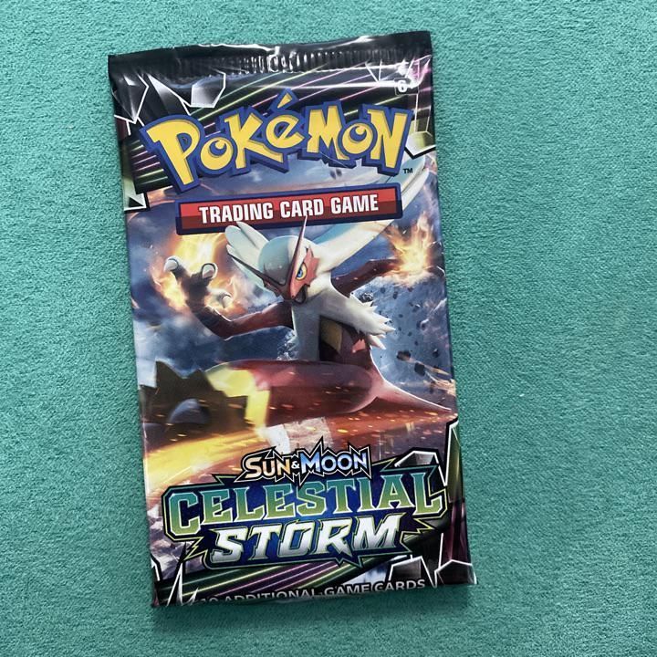 Verified Celestial Storm Booster Pack by Pokemon Cards Whatnot