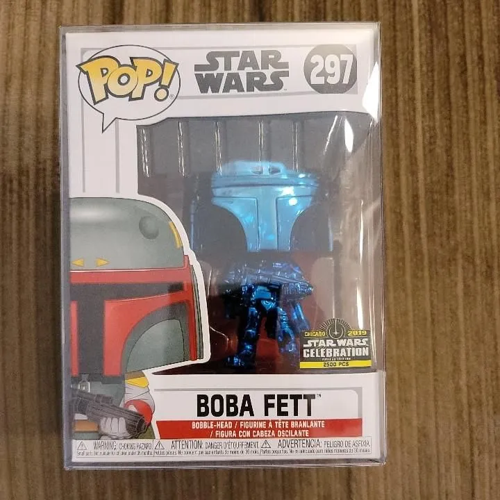 Blue chrome boba fett 2024 pop