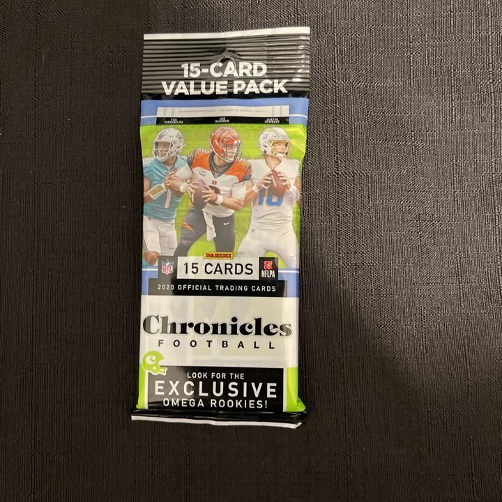 Verified 2020 Panini Chronicles Football Jumbo Value Pack Panini Cards Whatnot