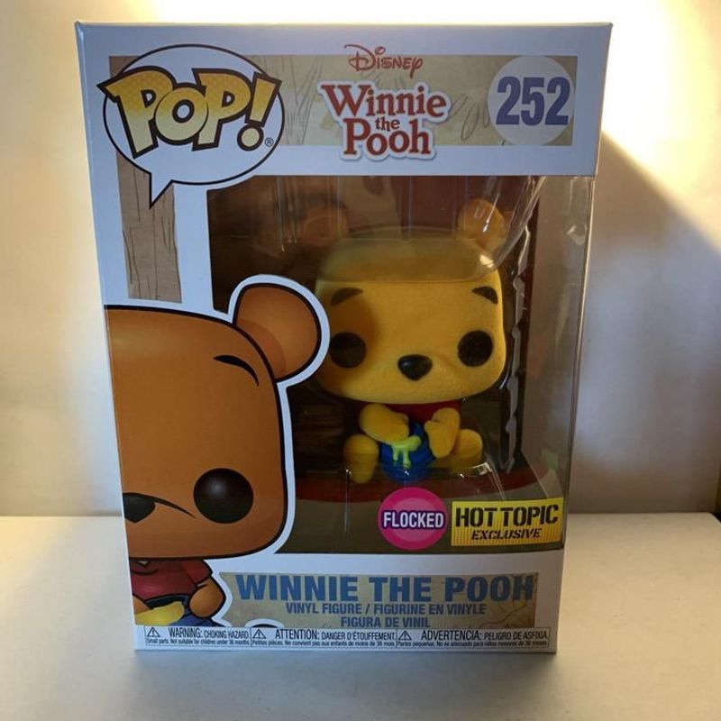 funko pop flocked winnie the pooh