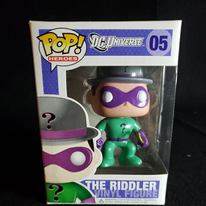 the riddler pop figure
