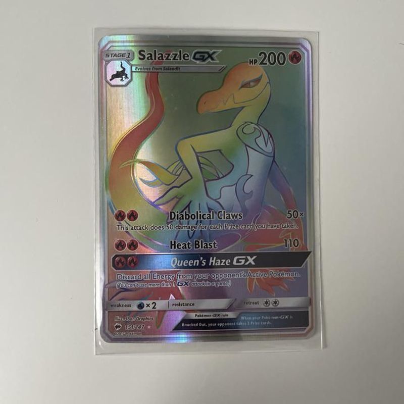 Salazzle-GX (151/147), Busca de Cards