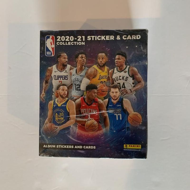 2020-21 Panini Sticker & Card NBA Collection Box