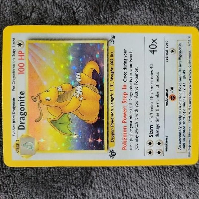 Dragonite (4) - Fossil (1st edition)