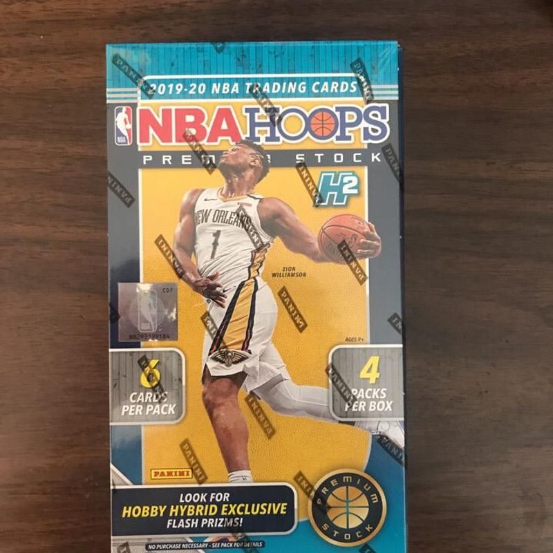 2019-20 Panini NBA Hoops Premium Stock Basketball Hobby Box