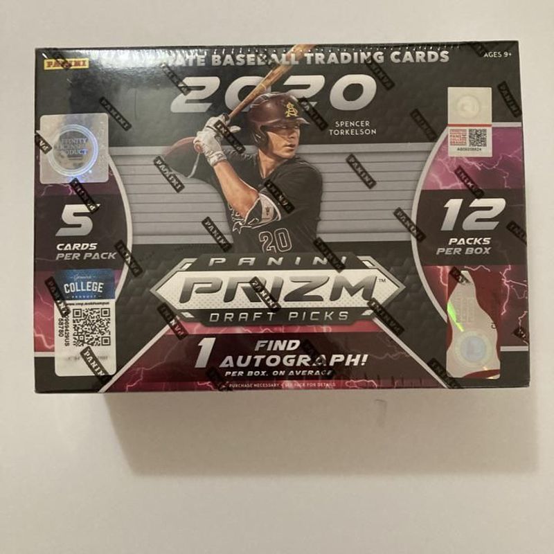 2020 Panini Prizm Draft Picks Baseball Mega Box