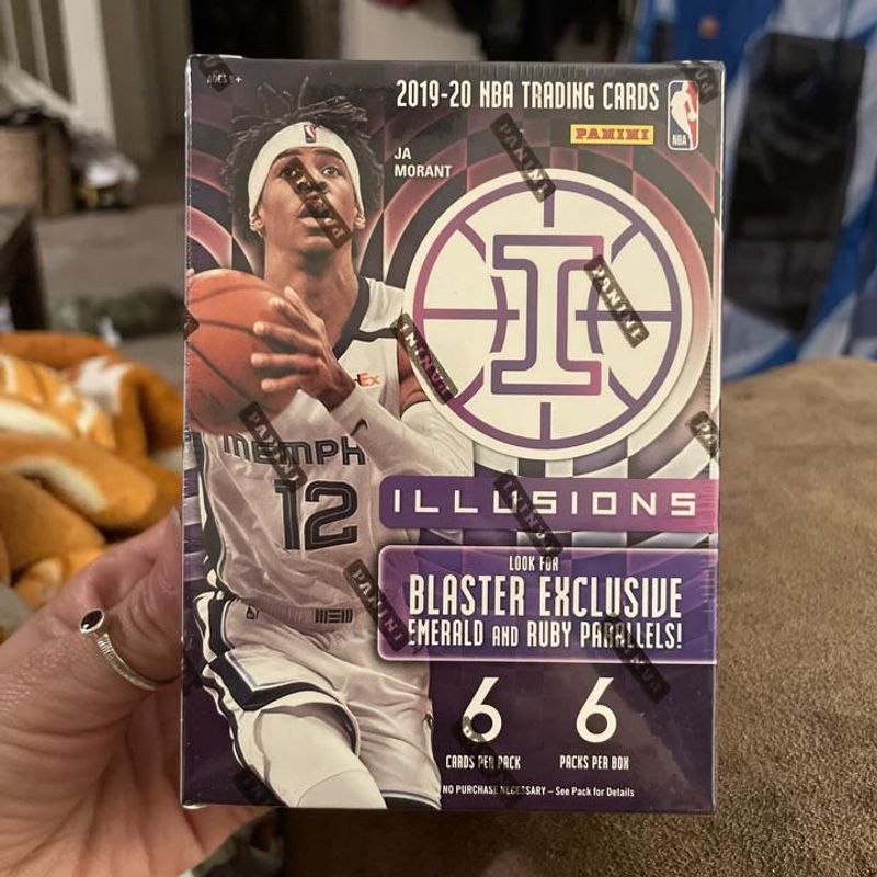 2019-20 Panini Illusions Basketball Blaster Box