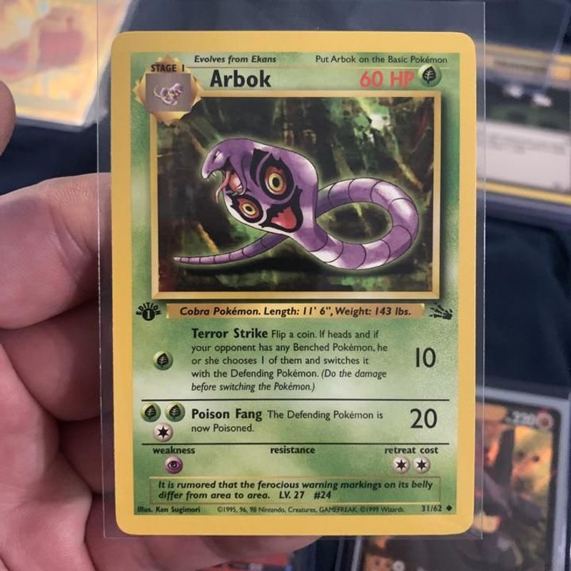 Arbok - Fossil (1st edition)