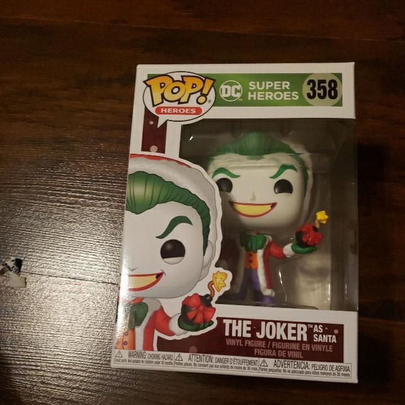 The Joker as Santa