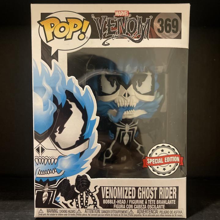 blue venomized ghost rider