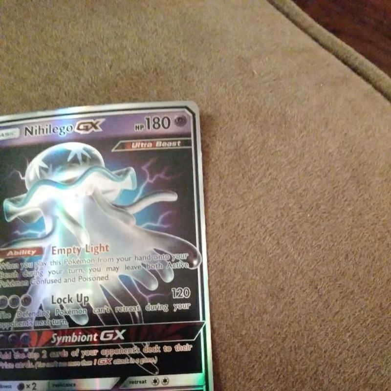 Nihilego GX Ultra Rare Pokemon TCG Card