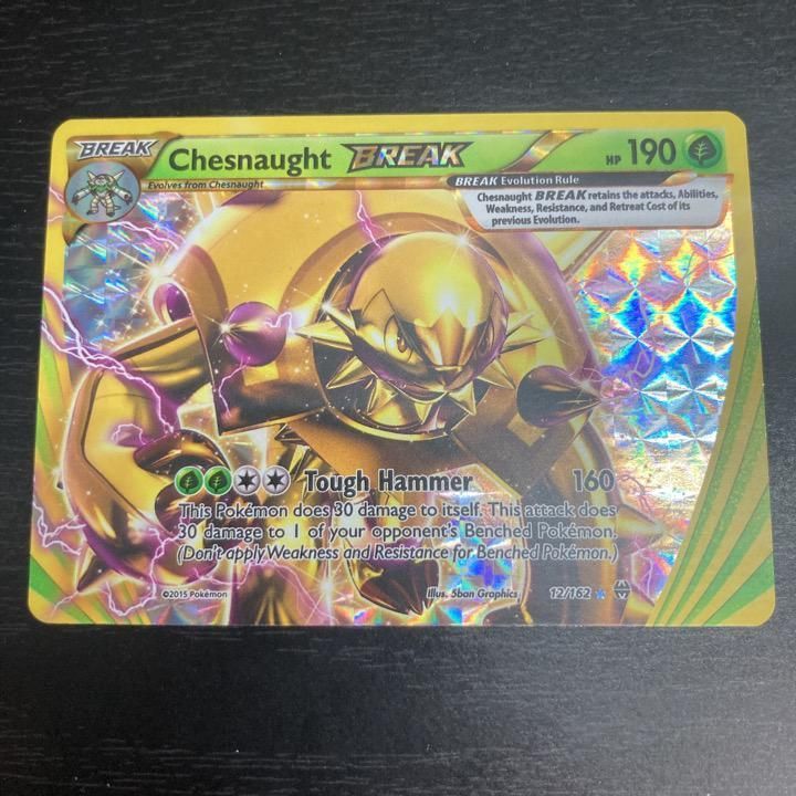 Verified Chesnaught Break Breakthrough Pokemon Cards Whatnot