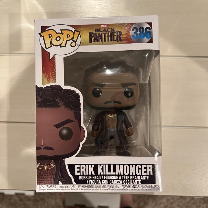 Verified Erik Killmonger (Scars) Funko Pop! Whatnot