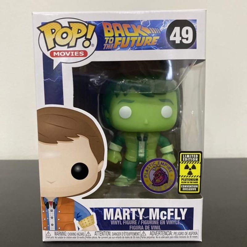 Verified Marty McFly (Plutonium Glow) by Funko Pop! | Whatnot