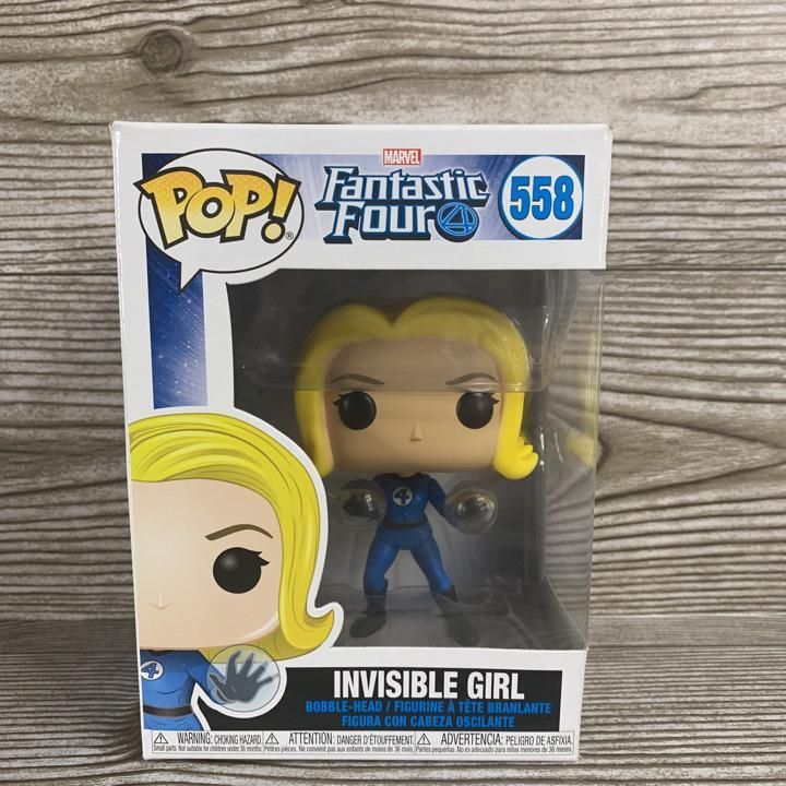 Verified Invisible Girl Funko Pop Whatnot 