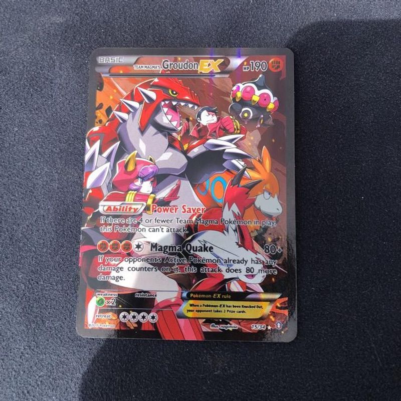 Verified Team Magma S Groudon Ex Double Crisis By Pokemon Cards Whatnot