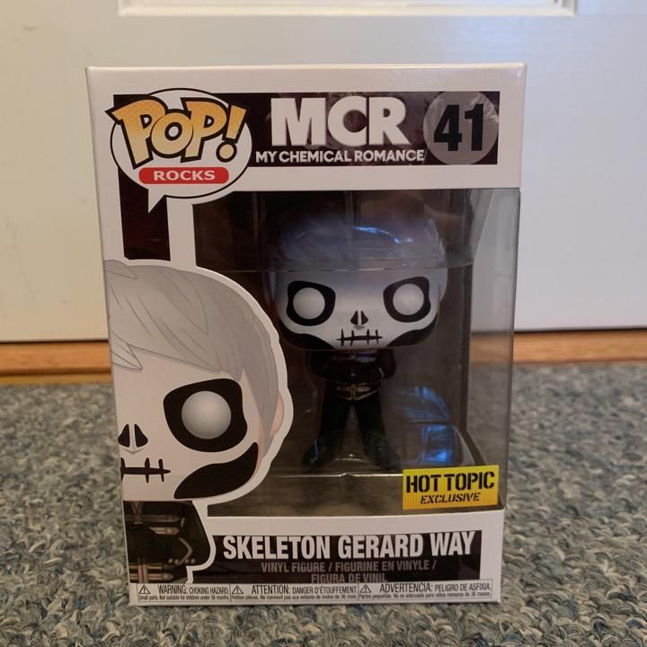 Authentic Gerard Way (Black Parade) (Skeleton) Funko Pop! | Whatnot