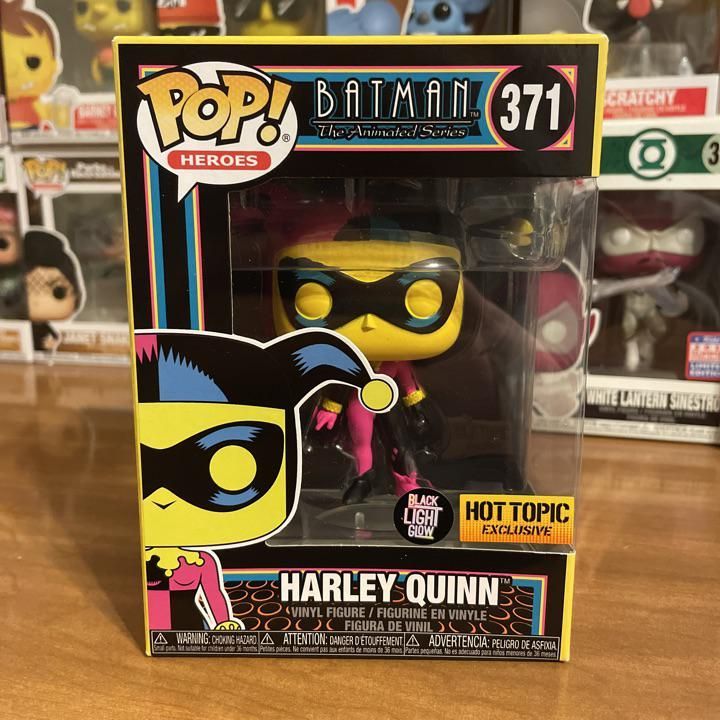 Verified Harley Quinn (Black Light Glow) by Funko Pop! Whatnot