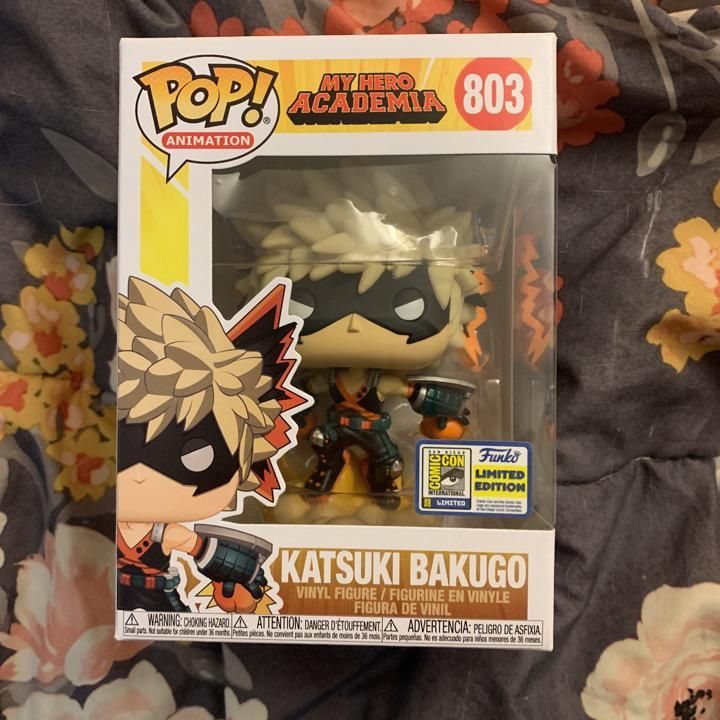 funko pop bakugo sdcc