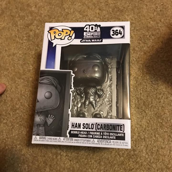 han in carbonite funko pop
