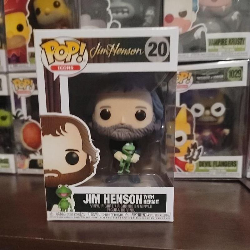 Jim Henson with Kermit