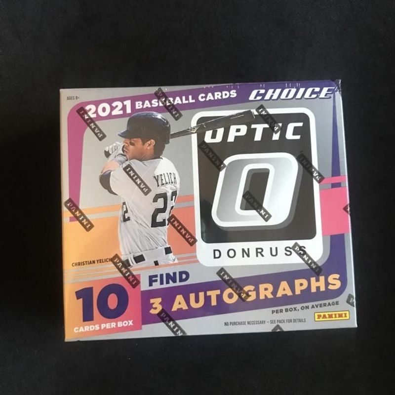 2021 Panini Donruss Optic Baseball Hobby Choice Box
