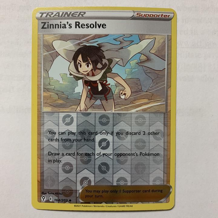 Verified Zinnia's Resolve Evolving Skies Pokemon Cards Whatnot
