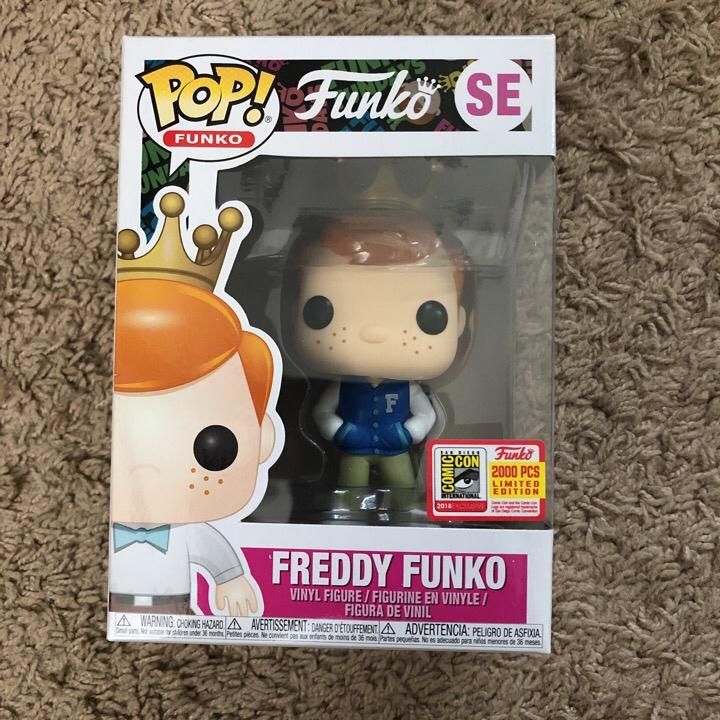 funko pop with leather jacket