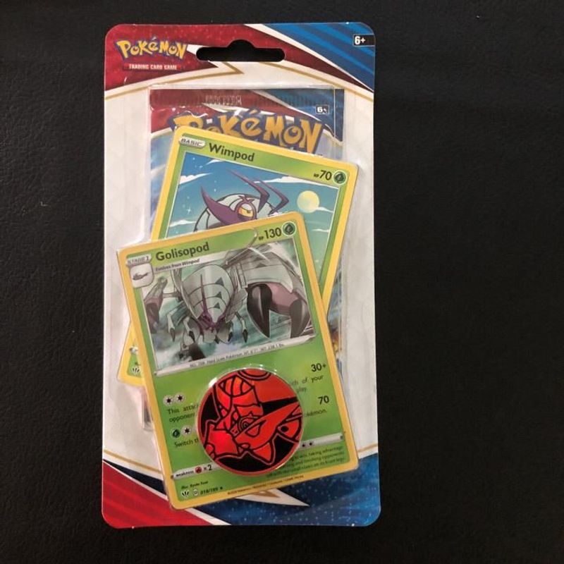 Battle Styles 1 Pack Blister with 2 Cards (Golisopod)