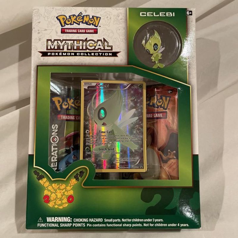 Pokémon TCG Mythical Pokémon Collection (Celebi)