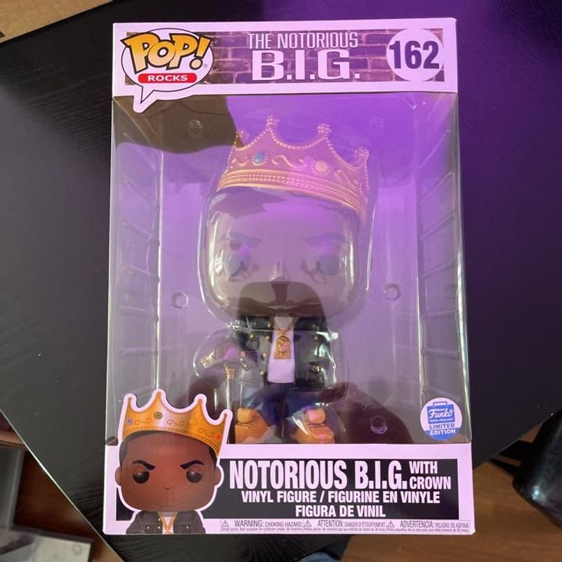 Notorious B.I.G. with Crown