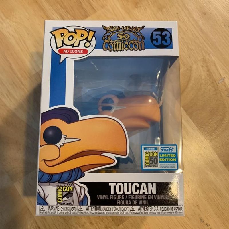 red toucan funko pop