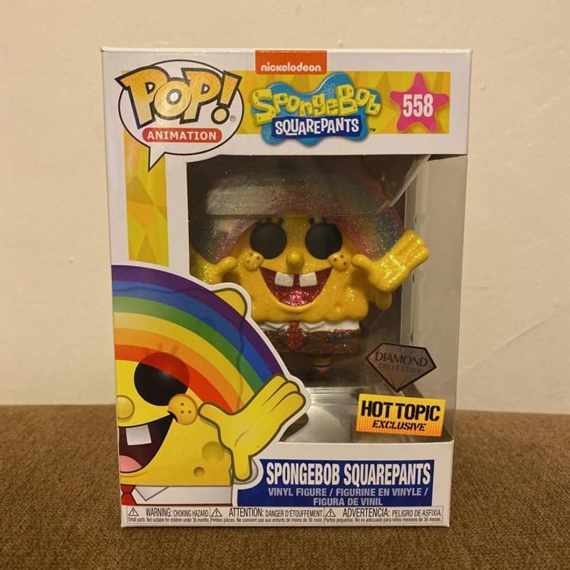 Spongebob Squarepants (with Rainbow) (Diamond Collection)