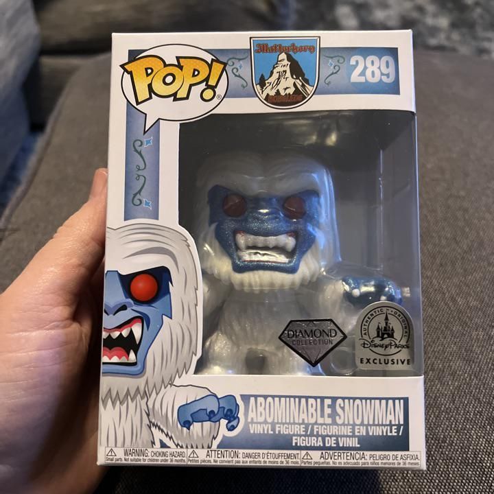 abominable snowman funko pop diamond