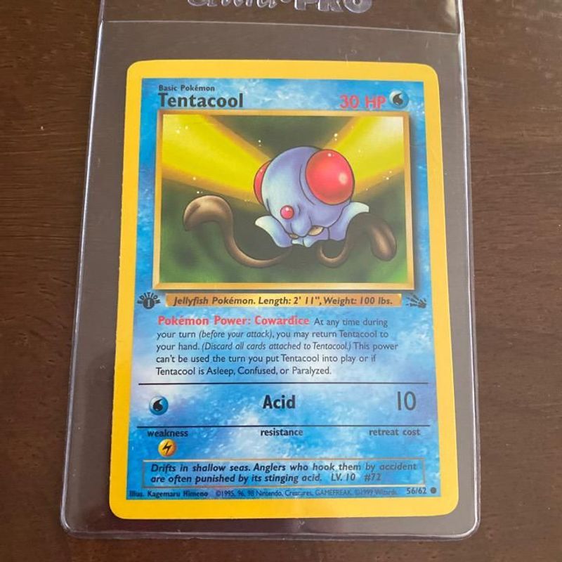 Tentacool - Fossil (1st edition)