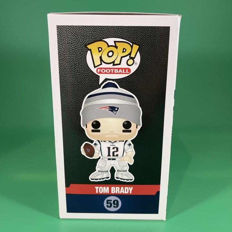 Verified Tom Brady (White Hat) by Funko Pop!