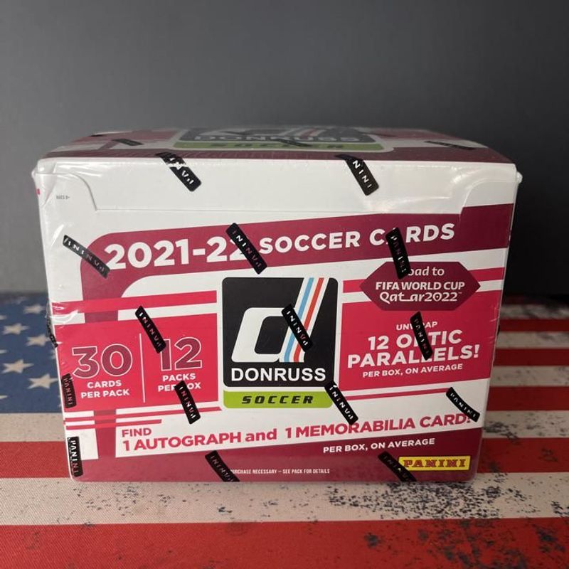 2021/22 Panini Donruss Soccer Hobby Box