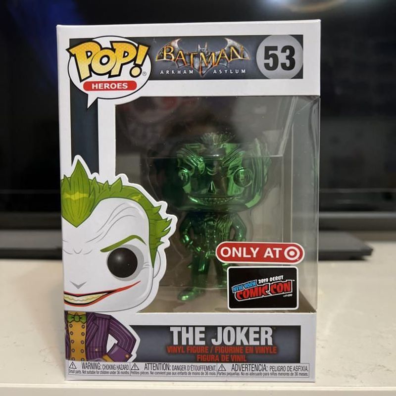 The Joker (Arkham Asylum) (Green Chrome) [NYCC Debut]