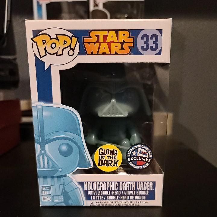 glow in the dark darth vader pop