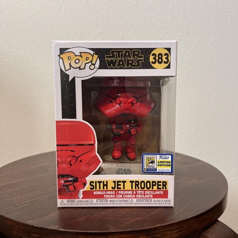 Verified Sith Jet Trooper (Flying) [SDCC] Funko Pop! | Whatnot