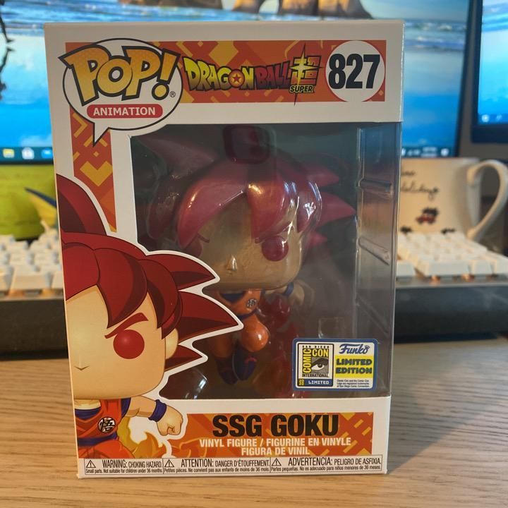 goku sdcc pop