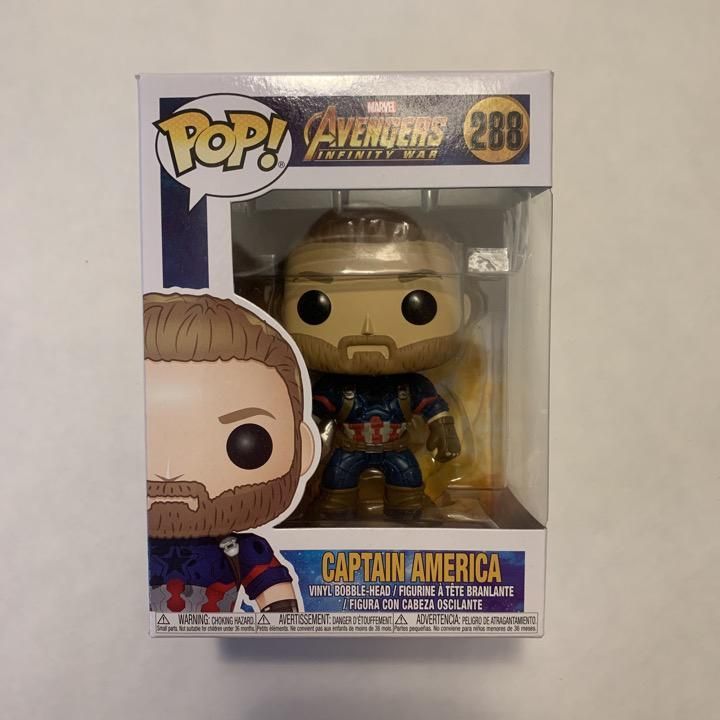 captain america infinity war funko pop exclusive