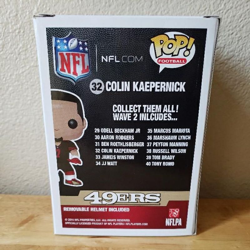 Funko NFL POP 7558 Wave 2 San Francisco 49er Colin Kaepernick