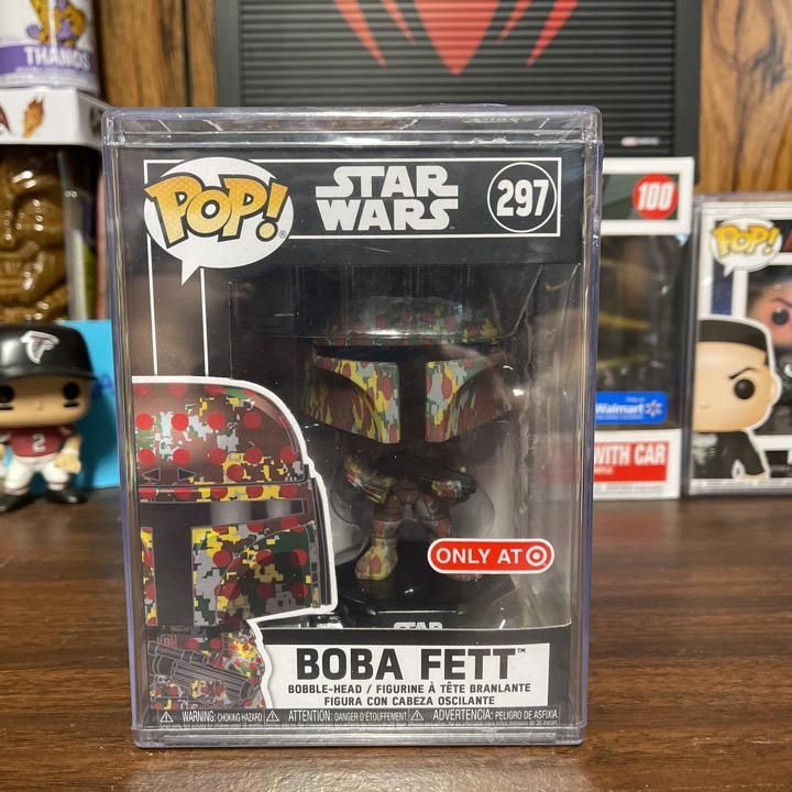 futura boba fett funko pop