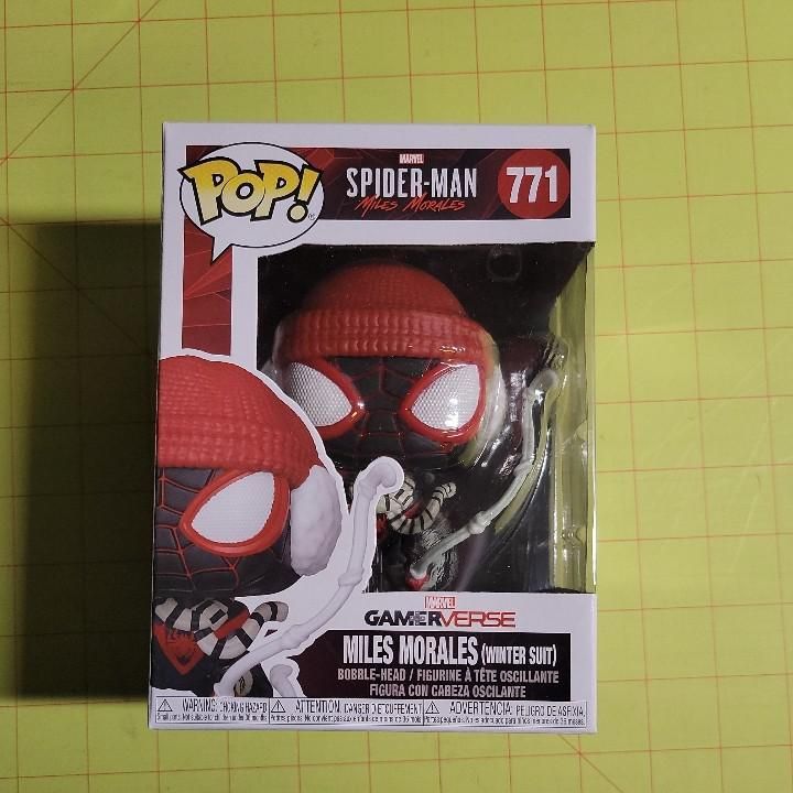 miles morales winter suit funko pop