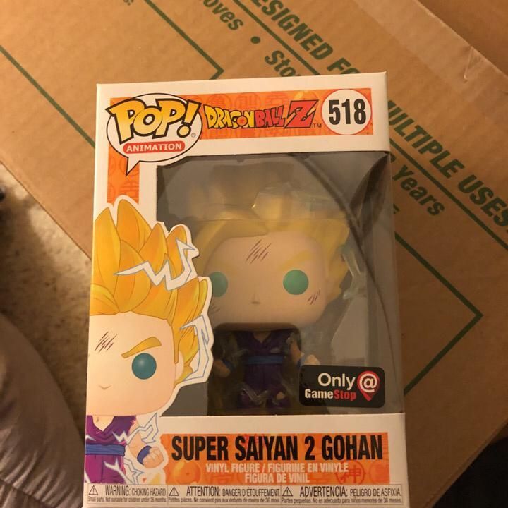 super saiyan 2 gohan funko
