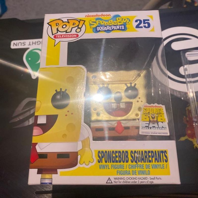 Authentic Spongebob Squarepants (Metallic) Funko Pop! | Whatnot