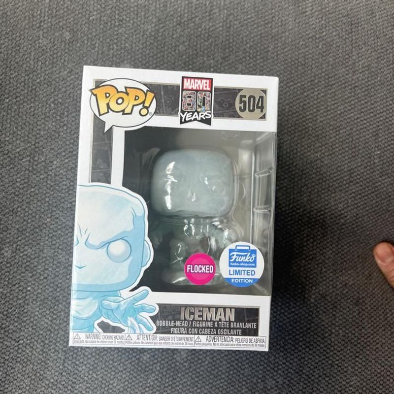 iceman funko pop flocked