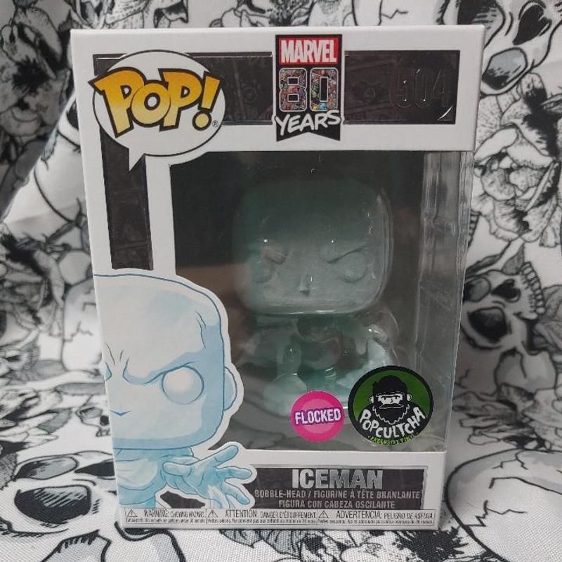 iceman funko pop flocked