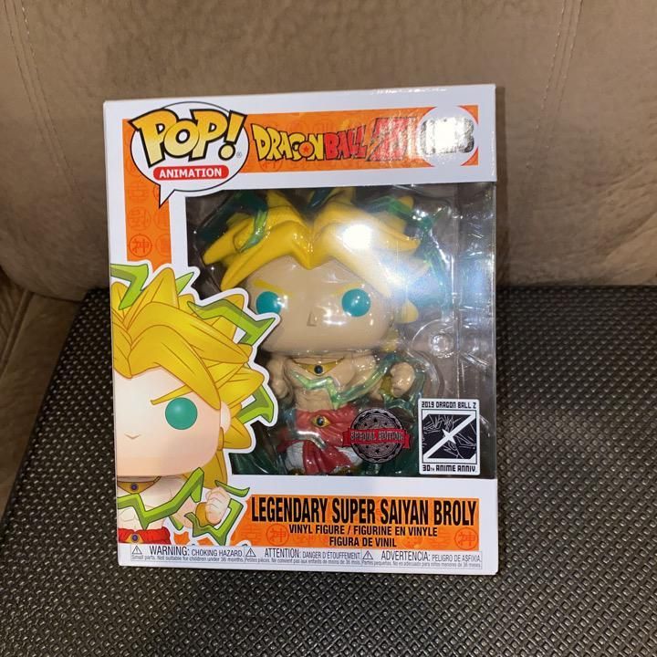 legendary super saiyan broly pop